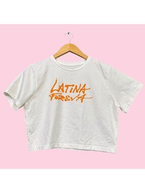 Karol G Latina Foreva Coachella Merch Crop Tee XXL